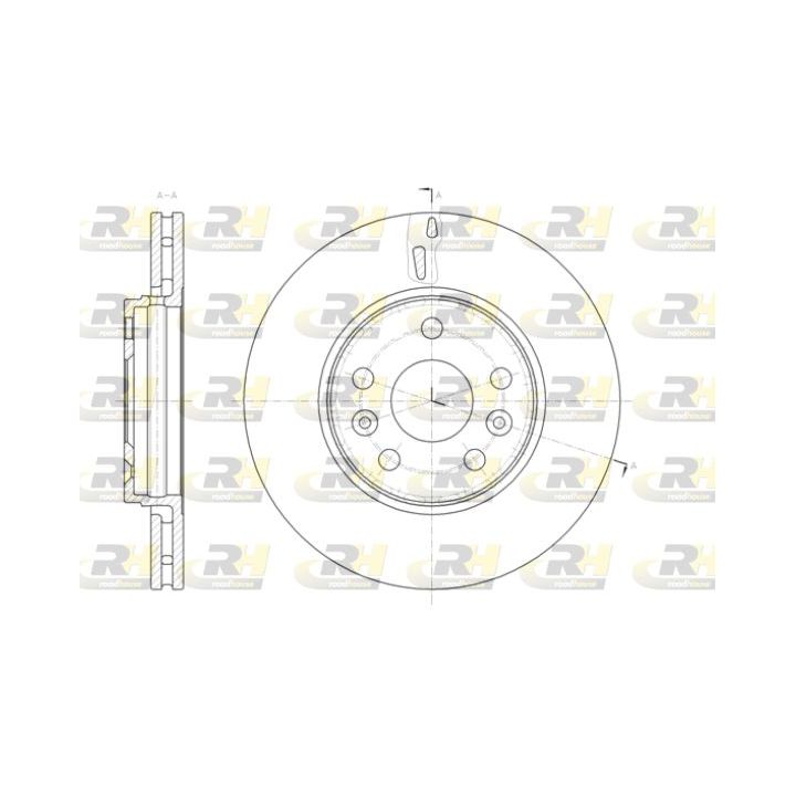 Stabdžių diskas ROADHOUSE 61411.10