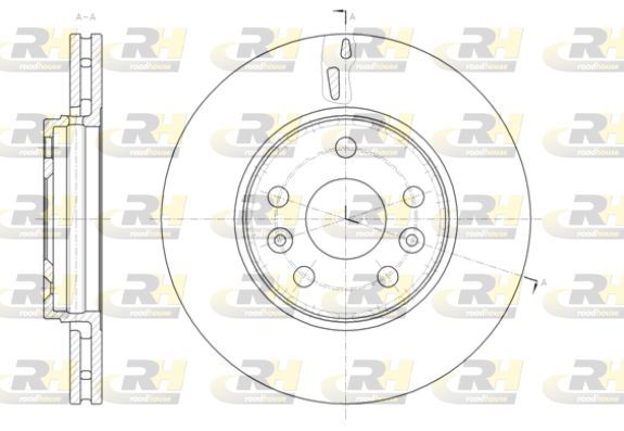 Stabdžių diskas ROADHOUSE 61411.10