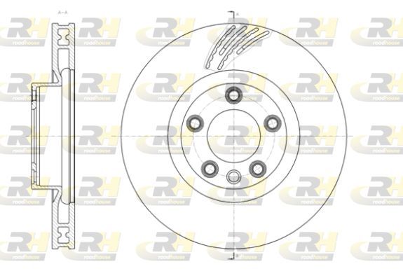 Stabdžių diskas ROADHOUSE 61419.11