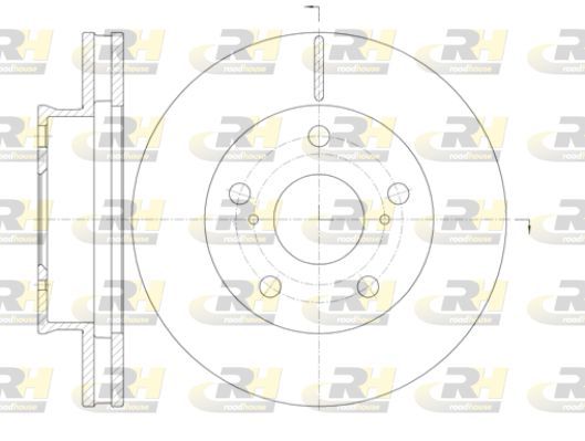 Stabdžių diskas ROADHOUSE 61421.10