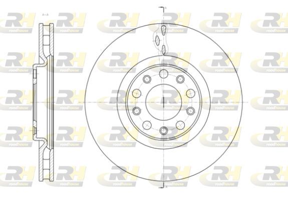 Stabdžių diskas ROADHOUSE 61427.10