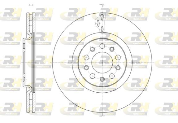 Stabdžių diskas ROADHOUSE 61429.10