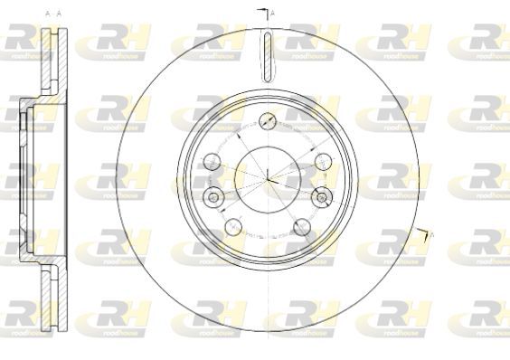 Stabdžių diskas ROADHOUSE 61430.10