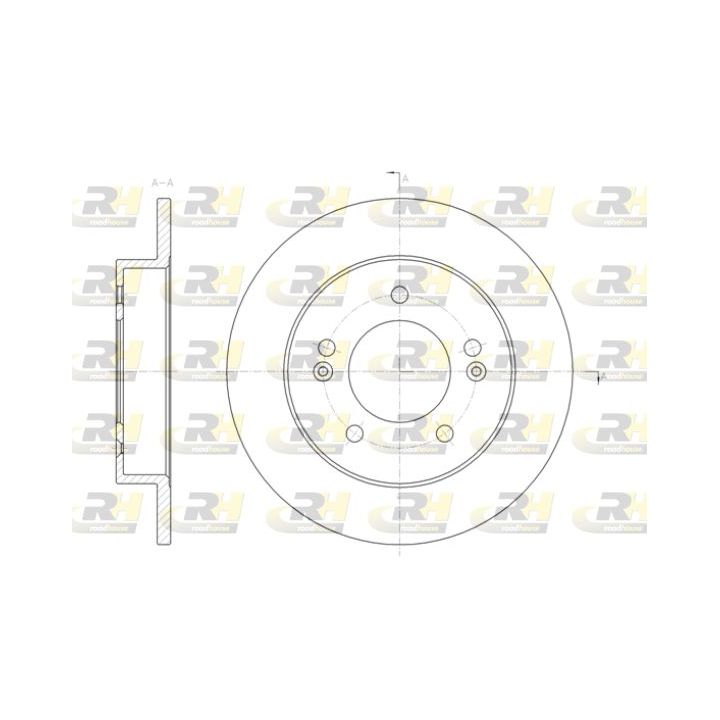 Stabdžių diskas ROADHOUSE 61432.00