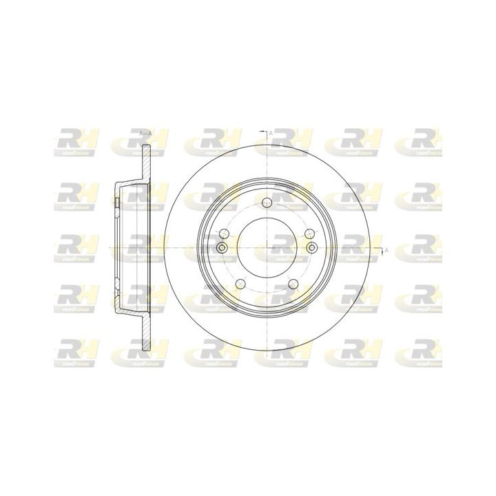 Stabdžių diskas ROADHOUSE 61435.00