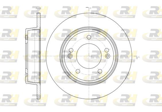 Stabdžių diskas ROADHOUSE 61435.00