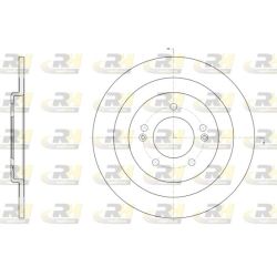 Stabdžių diskas ROADHOUSE 61437.00