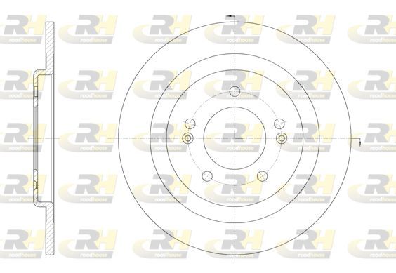 Stabdžių diskas ROADHOUSE 61438.00