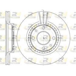Stabdžių diskas ROADHOUSE 6144.10