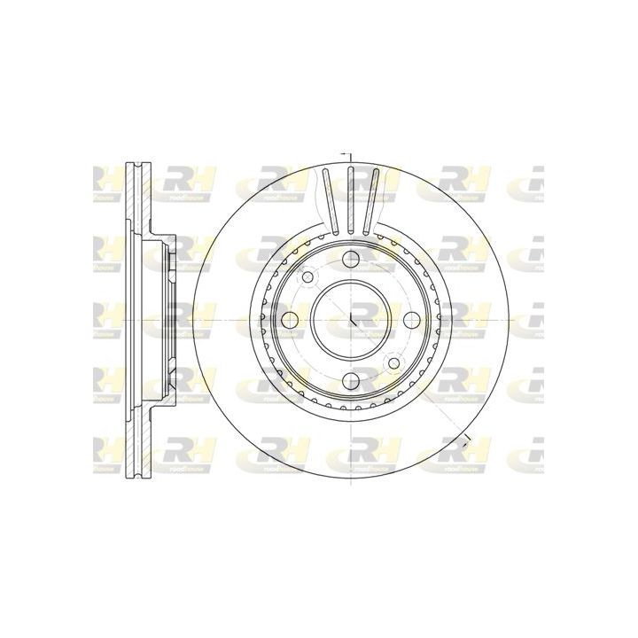 Stabdžių diskas ROADHOUSE 6144.10