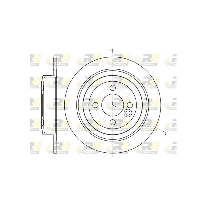Stabdžių diskas ROADHOUSE 61443.00