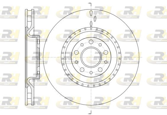 Stabdžių diskas ROADHOUSE 61458.10