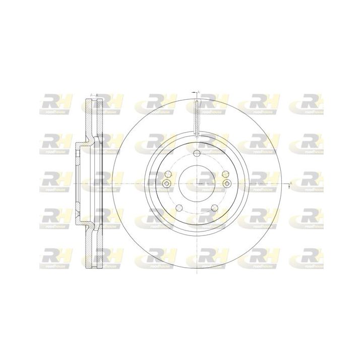 Stabdžių diskas ROADHOUSE 61462.10