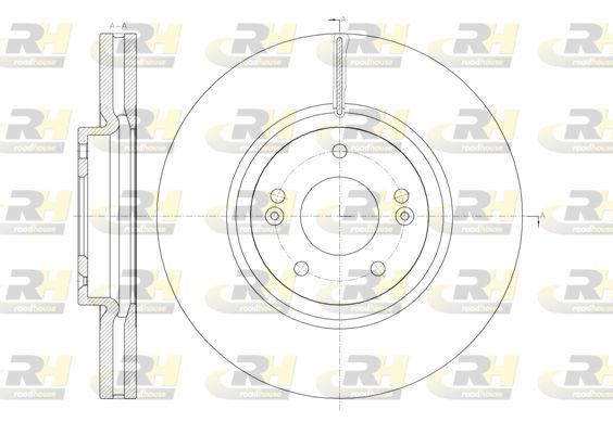 Stabdžių diskas ROADHOUSE 61462.10