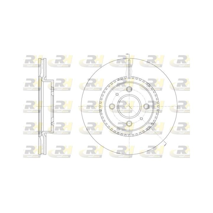 Stabdžių diskas ROADHOUSE 61463.10