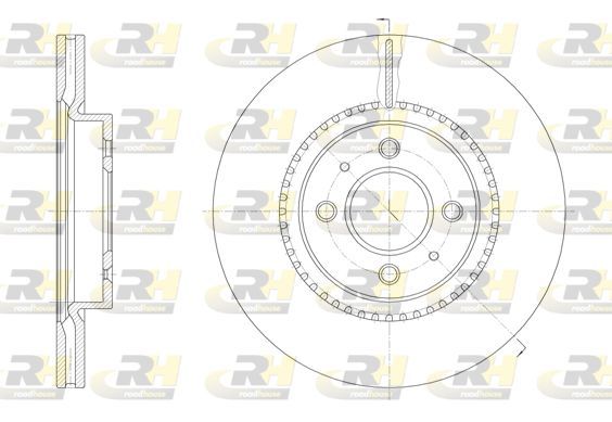 Stabdžių diskas ROADHOUSE 61463.10