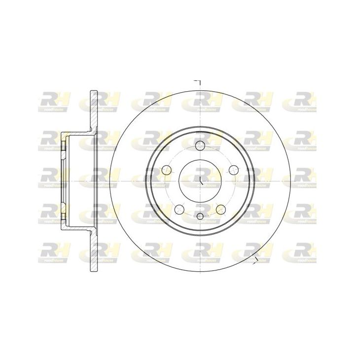 Stabdžių diskas ROADHOUSE 6149.00