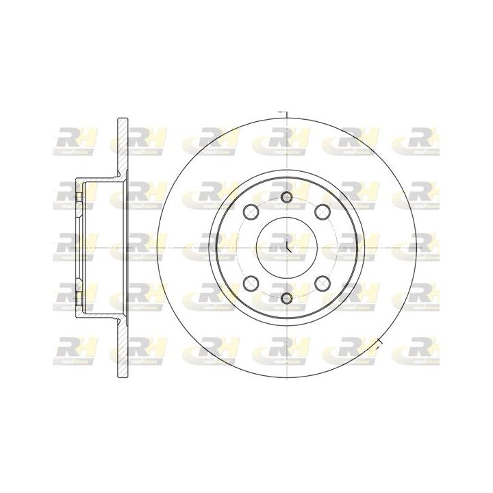 Stabdžių diskas ROADHOUSE 6150.00