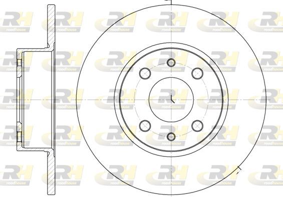 Stabdžių diskas ROADHOUSE 6150.00