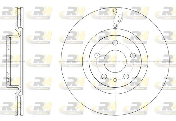 Stabdžių diskas ROADHOUSE 61501.10