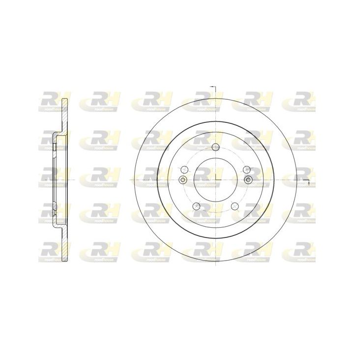 Stabdžių diskas ROADHOUSE 61506.00