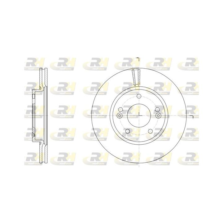 Stabdžių diskas ROADHOUSE 61507.10