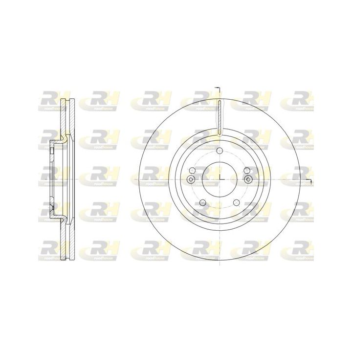 Stabdžių diskas ROADHOUSE 61514.10