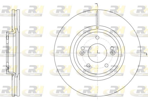 Stabdžių diskas ROADHOUSE 61514.10