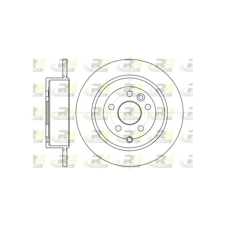 Stabdžių diskas ROADHOUSE 61516.00