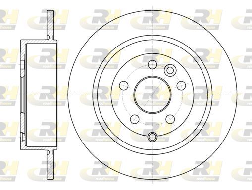 Stabdžių diskas ROADHOUSE 61516.00