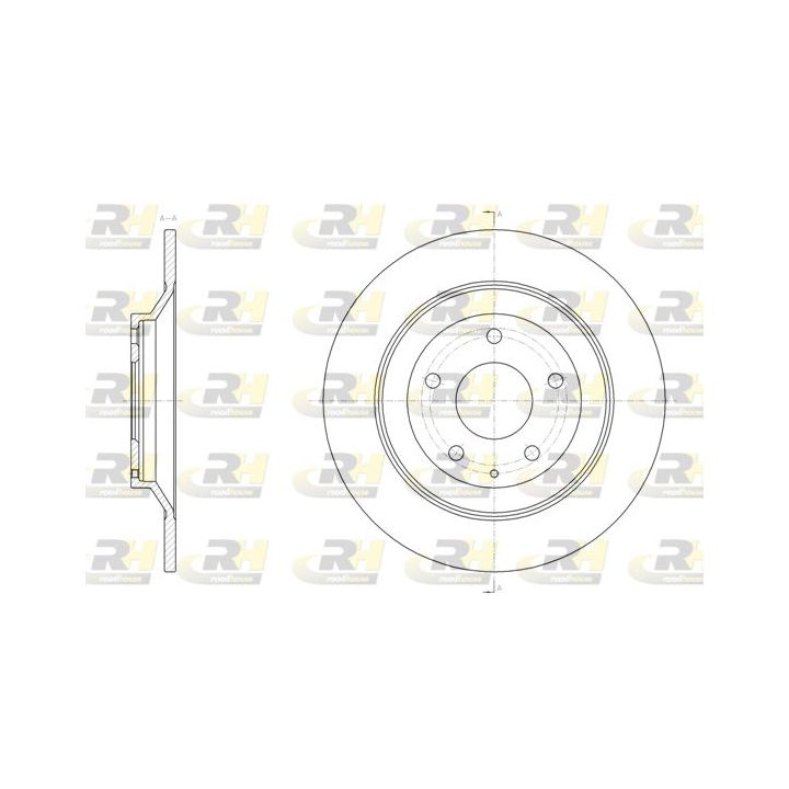 Stabdžių diskas ROADHOUSE 61518.00