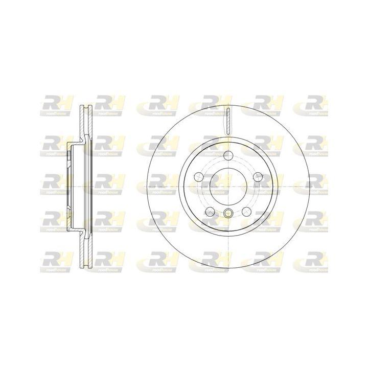 Stabdžių diskas ROADHOUSE 61545.10