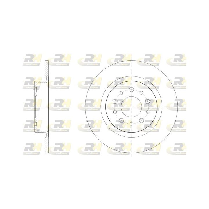 Stabdžių diskas ROADHOUSE 61558.00