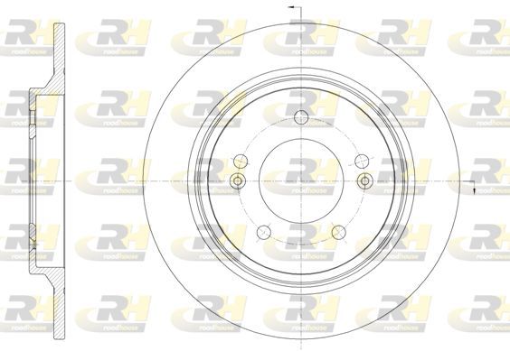 Stabdžių diskas ROADHOUSE 61571.00
