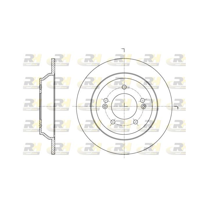 Stabdžių diskas ROADHOUSE 61572.00