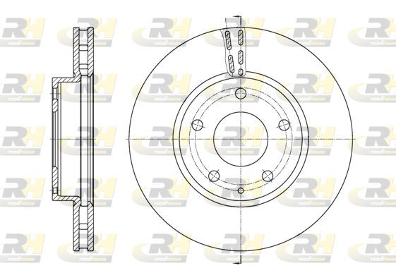 Stabdžių diskas ROADHOUSE 61573.10