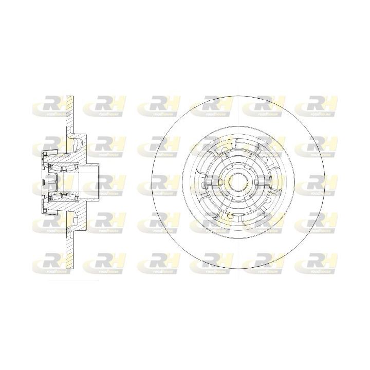 Stabdžių diskas ROADHOUSE 61591.20