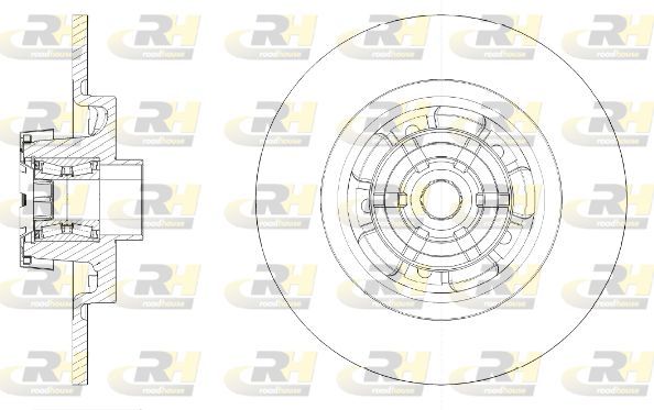Stabdžių diskas ROADHOUSE 61591.20