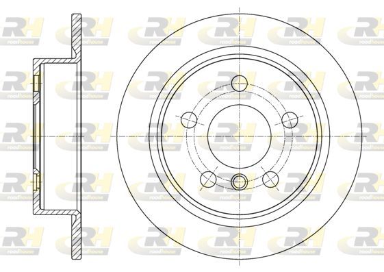 Stabdžių diskas ROADHOUSE 61618.00