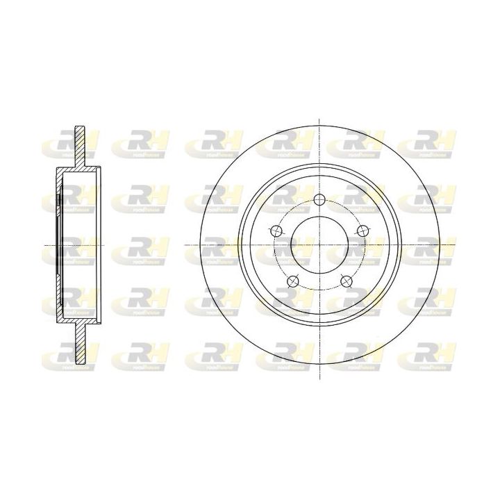 Stabdžių diskas ROADHOUSE 61719.00