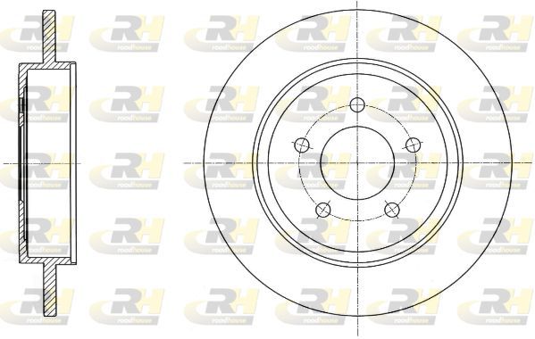 Stabdžių diskas ROADHOUSE 61719.00