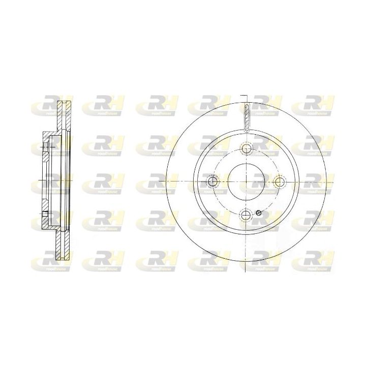 Stabdžių diskas ROADHOUSE 61738.10