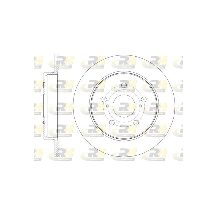 Stabdžių diskas ROADHOUSE 61795.00