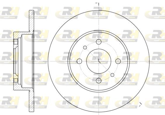 Stabdžių diskas ROADHOUSE 6180.00