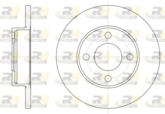 Stabdžių diskas ROADHOUSE 61815.00