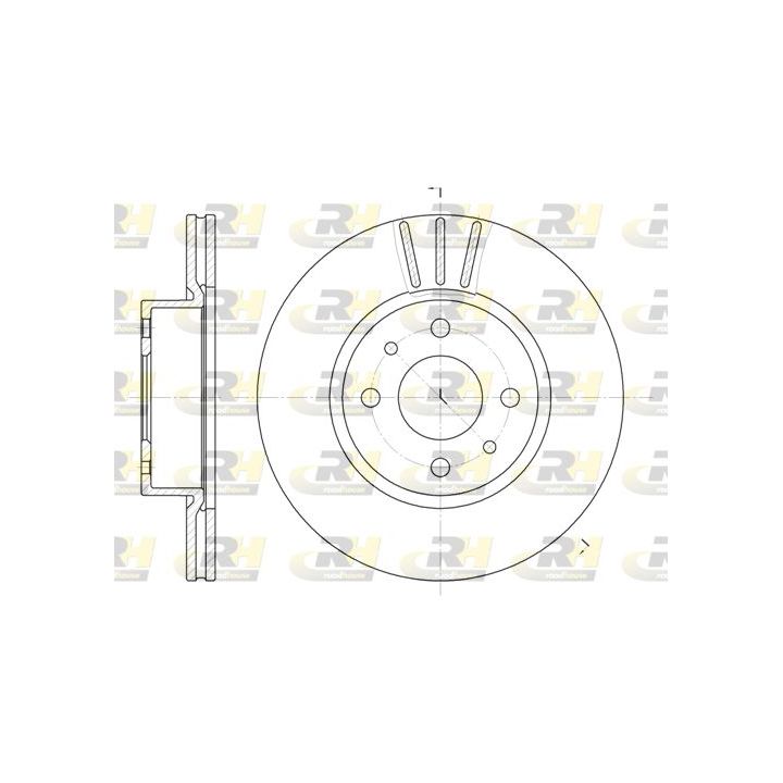 Stabdžių diskas ROADHOUSE 6183.10