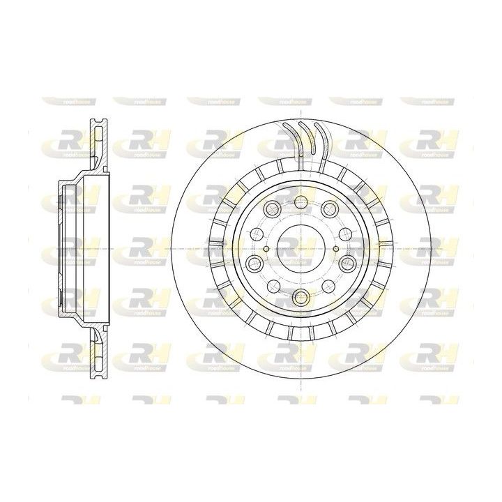 Stabdžių diskas ROADHOUSE 61879.11