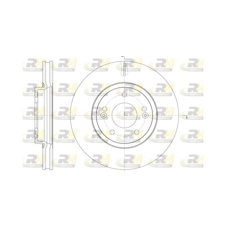 Stabdžių diskas ROADHOUSE 61885.10