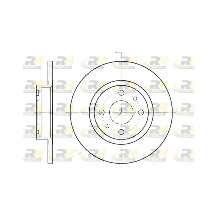 Stabdžių diskas ROADHOUSE 6191.00