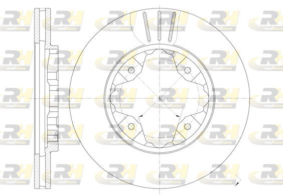 Stabdžių diskas ROADHOUSE 6205.10